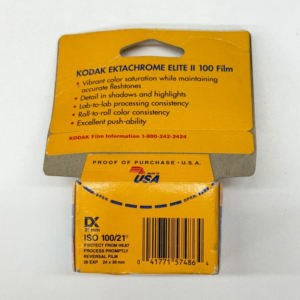 Kodak Ektachrome Elite II 100 35mm Film 36 Expired 1998 Jurassic Park 3 Rolls